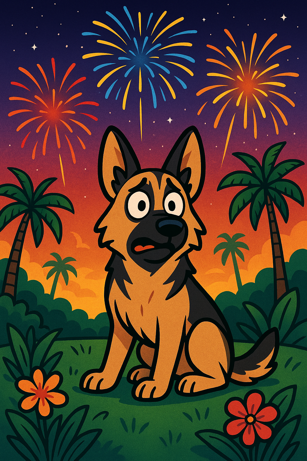 ¿Por qué los perros le tienen tanto miedo a los fuegos artificiales?